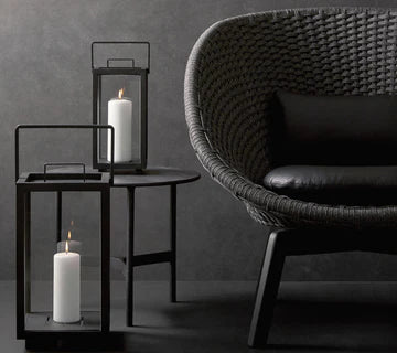 Cane-line Peacock Lounge Chair with Teak Legs Indoor-Beaumonde