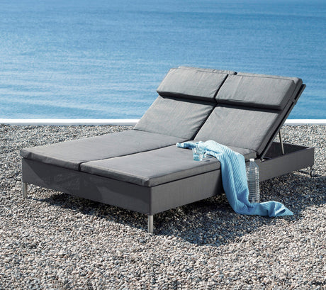 Cane-line Rest Sunbed Double-Beaumonde