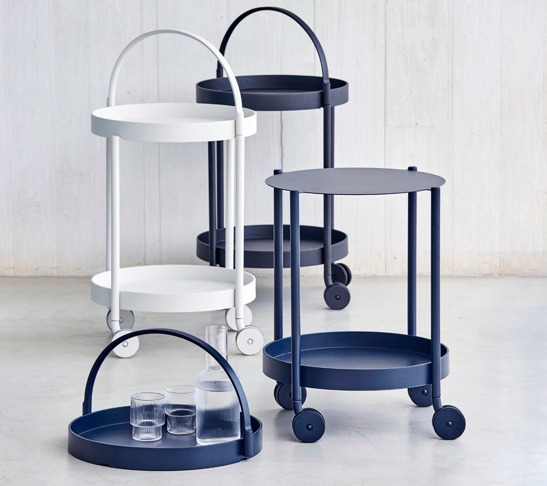 Cane-line Roll Trolley-Beaumonde