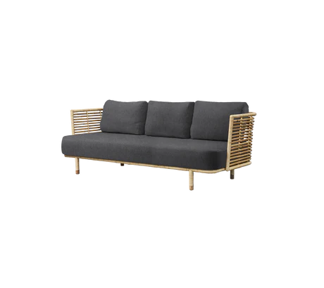 Cane-line Sense 3-Seater Sofa Frame Indoor-Beaumonde