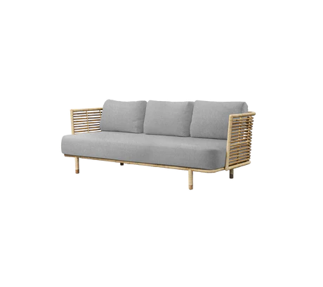 Cane-line Sense 3-Seater Sofa Frame Indoor-Beaumonde