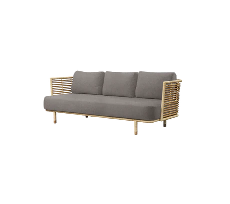 Cane-line Sense 3-Seater Sofa Frame Indoor-Beaumonde