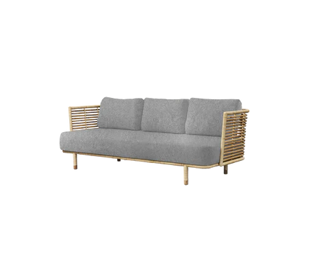 Cane-line Sense 3-Seater Sofa Frame Indoor-Beaumonde