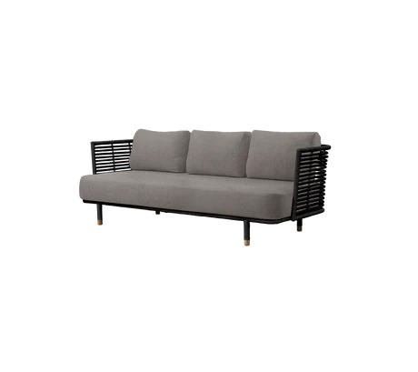 Cane-line Sense 3-Seater Sofa Frame Indoor-Beaumonde