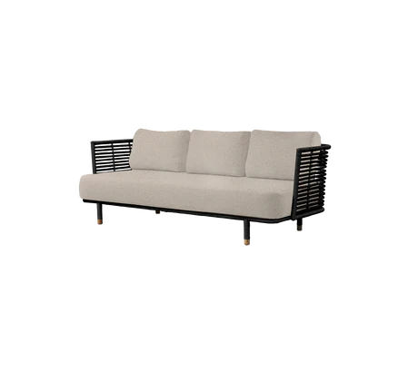Cane-line Sense 3-Seater Sofa Frame Indoor-Beaumonde