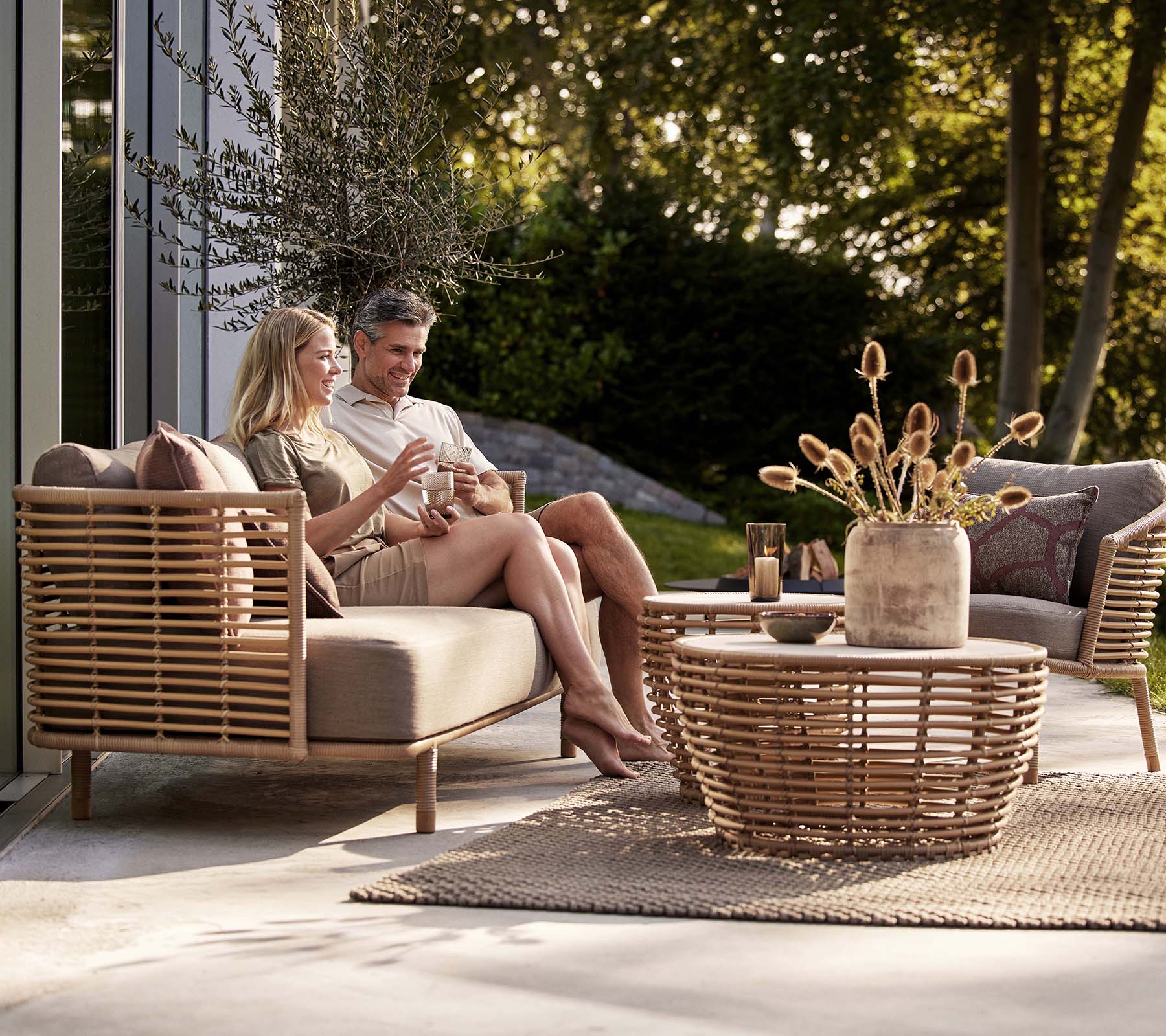 Cane-line Sense Lounge Chair Outdoor-Beaumonde