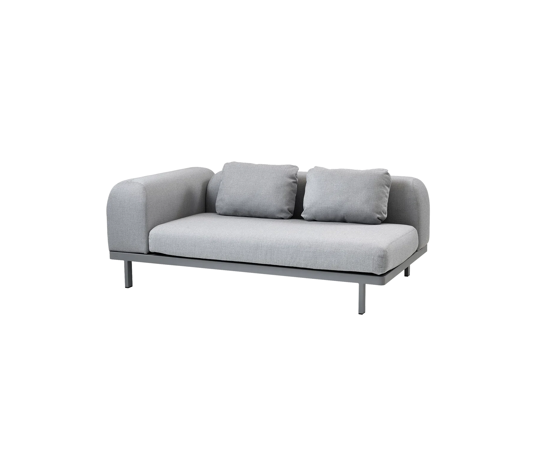 Cane-line Space 2-Seater Module Sofa-Beaumonde