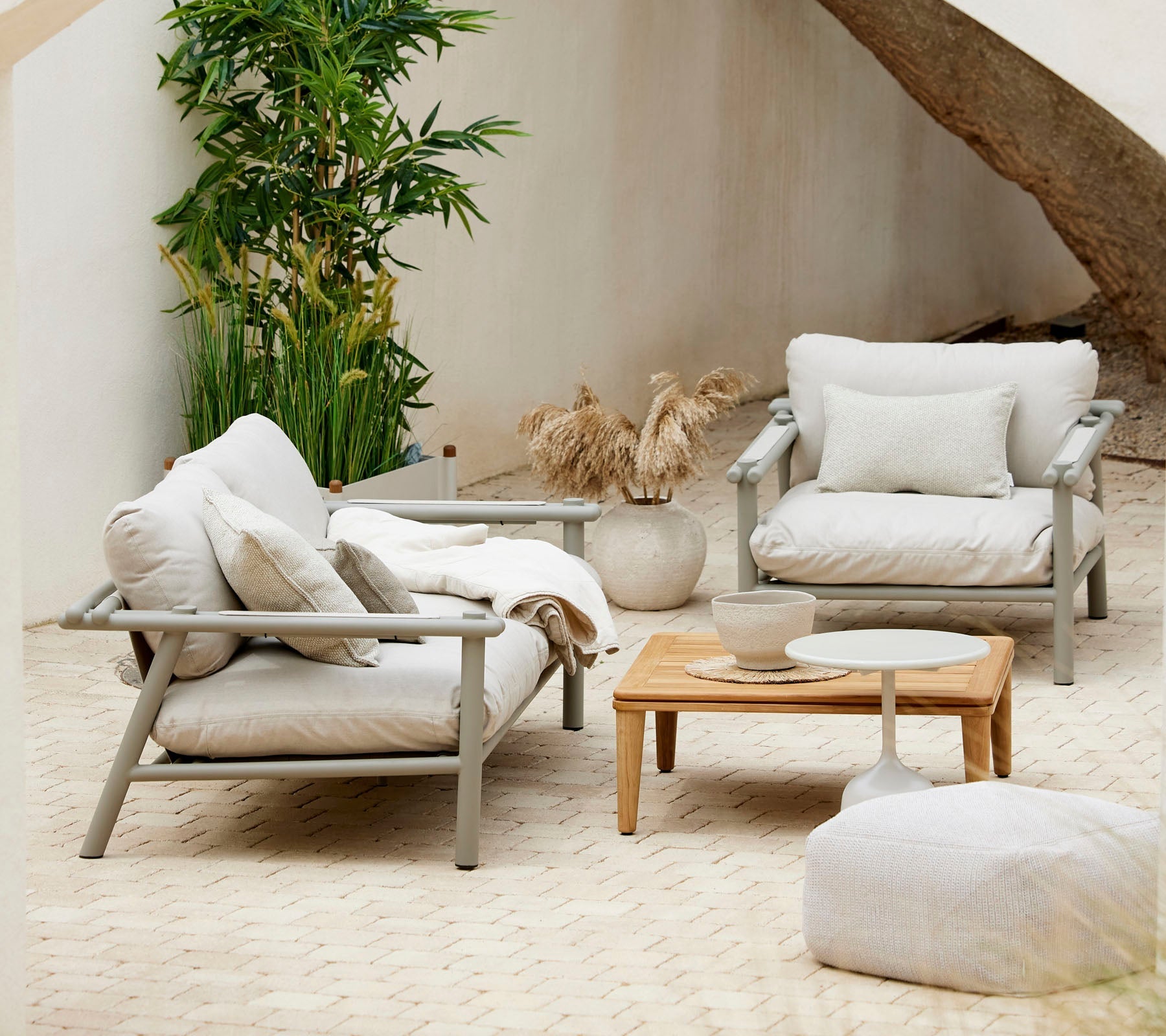Cane-line Sticks 2-Seater Sofa-Beaumonde