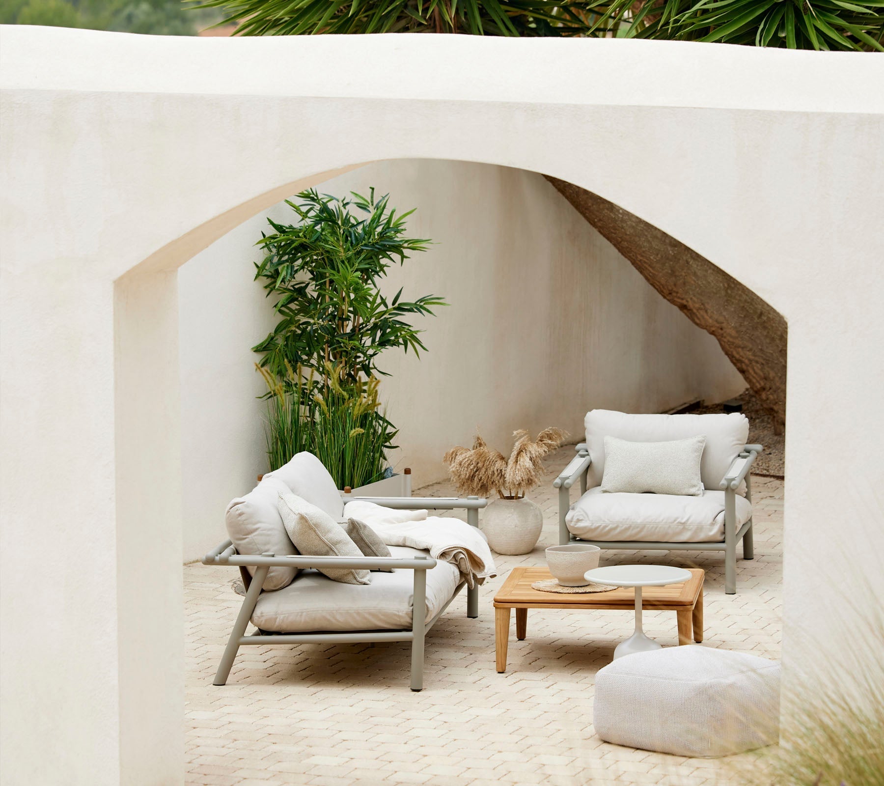 Cane-line Sticks Lounge Chair-Beaumonde