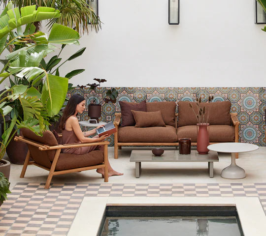 Cane-line Sticks Lounge Chair-Beaumonde