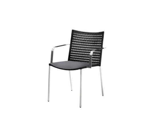 Cane-line Straw Armchair Indoor, Stackable-Beaumonde