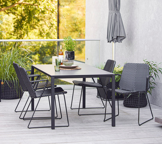 Cane-line Vision Armchair, Stackable-Beaumonde