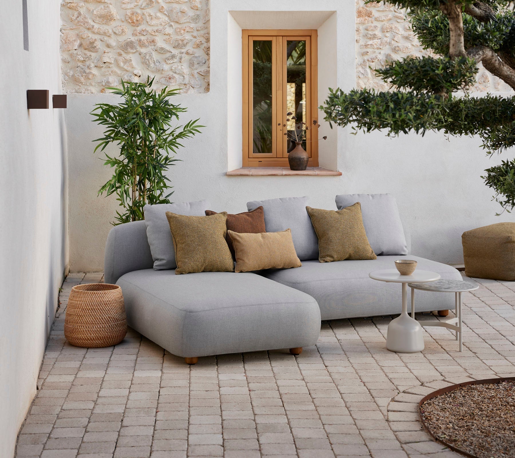 Cane-line Wove Scatter Cushion, 32X52X12cm-Beaumonde