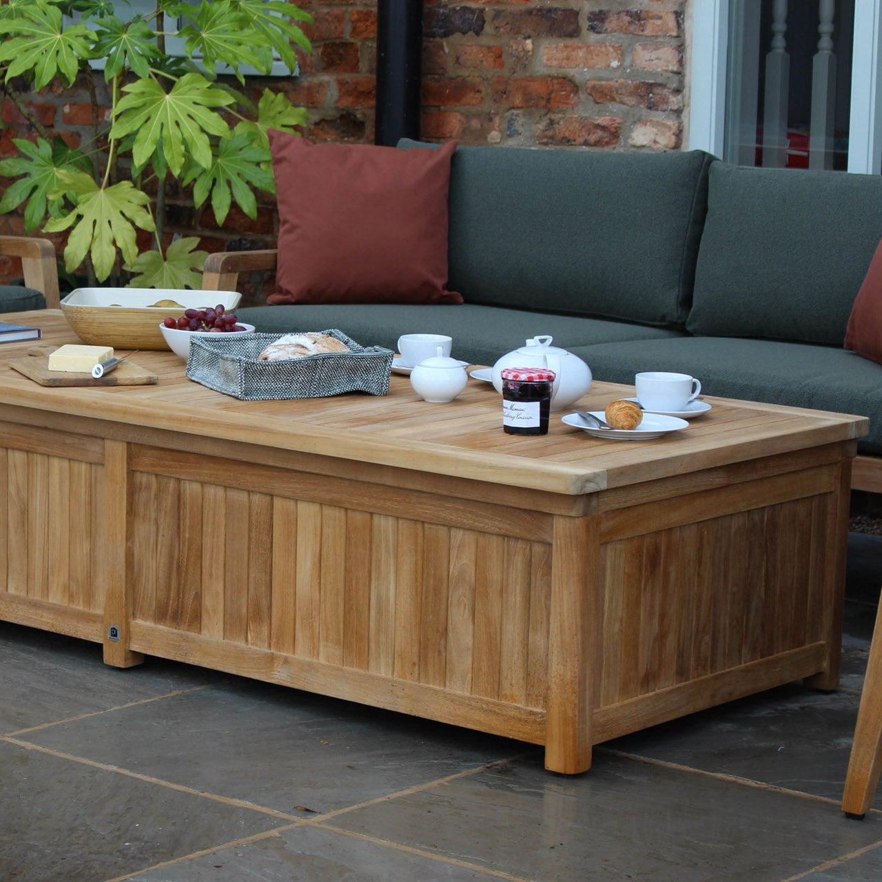 PR Home Carmel Outdoor Storage Coffee Table