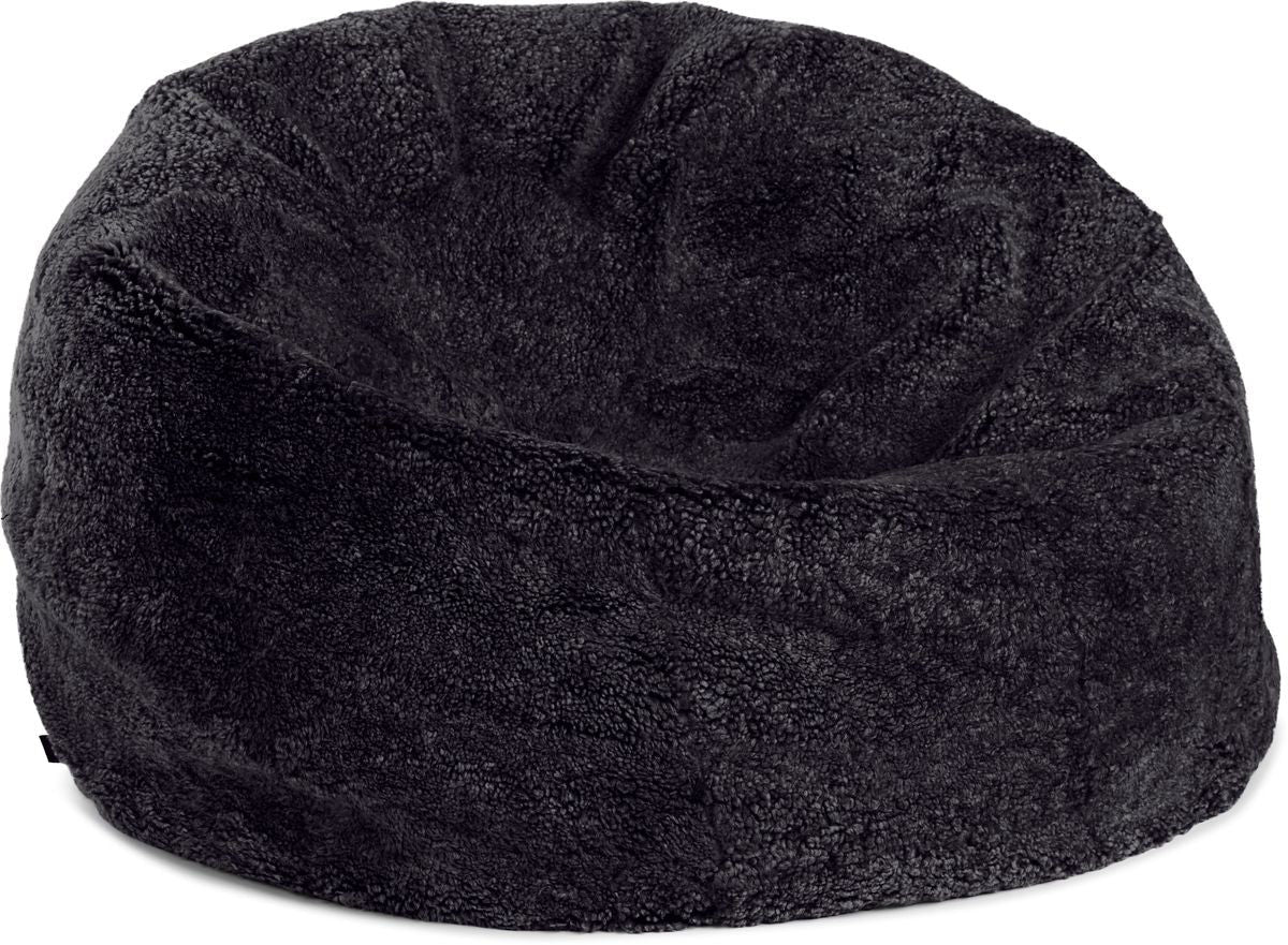 Natures Collection Round Sheepskin Bean Bag | Short Wool | Medium | Large