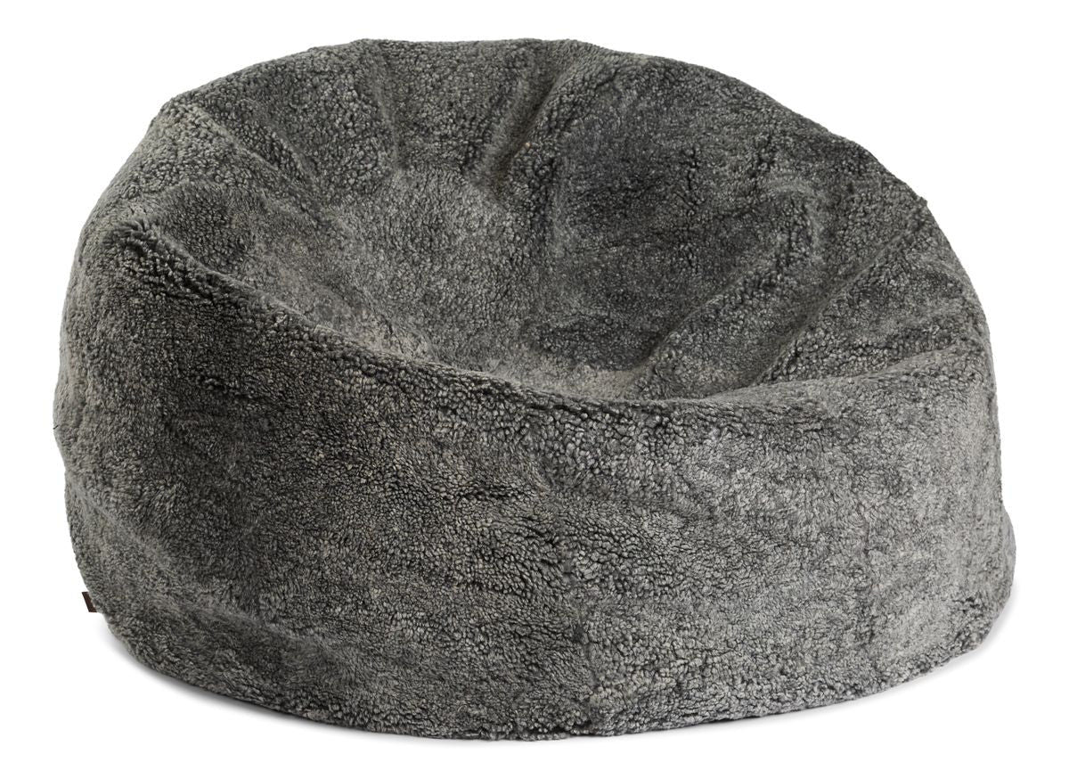 Natures Collection Round Sheepskin Bean Bag | Short Wool | Medium | Large