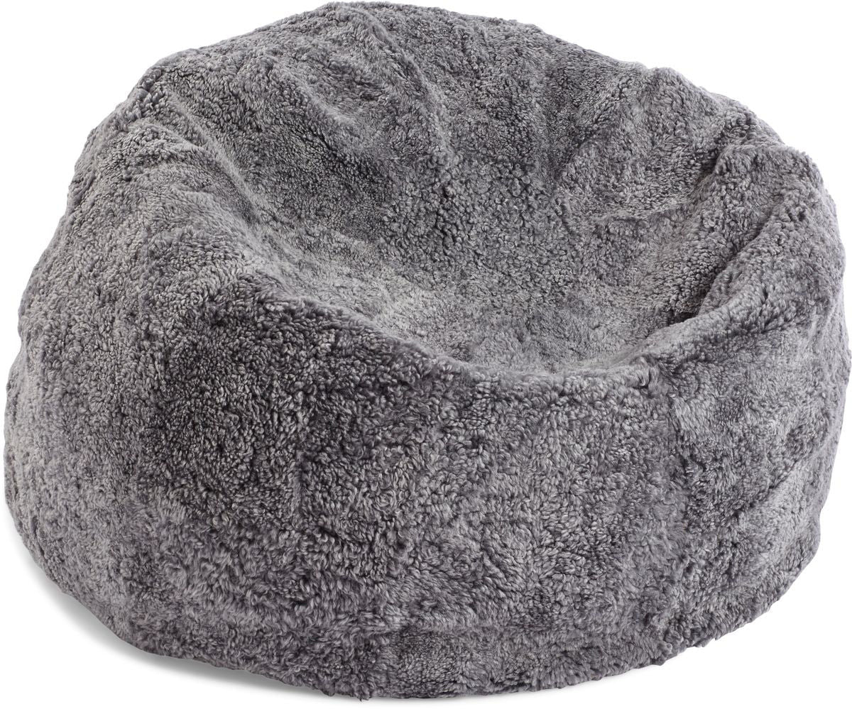 Natures Collection Round Sheepskin Bean Bag | Short Wool | Medium | Large
