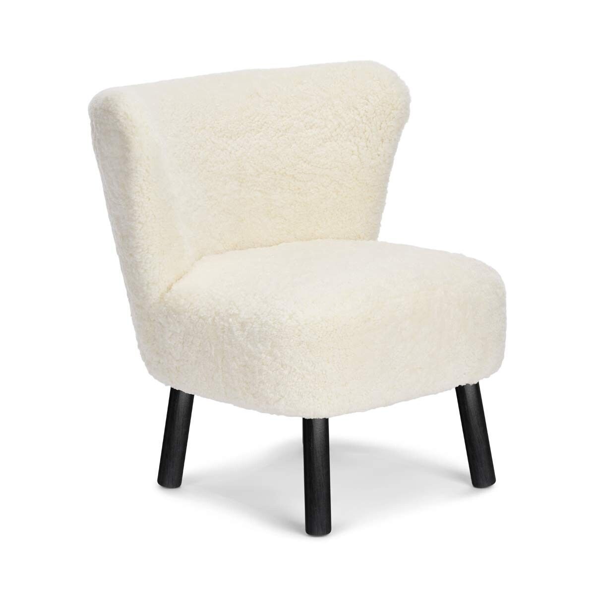 Natures Collection Emily Lounge Chair | Short Wool