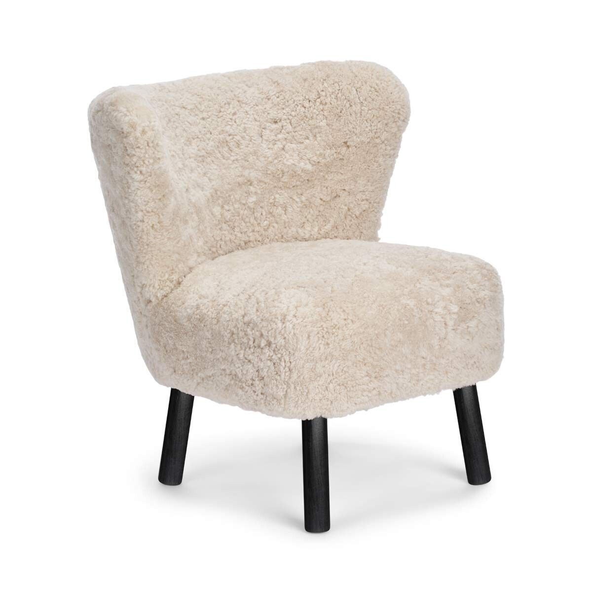 Natures Collection Emily Lounge Chair | Short Wool