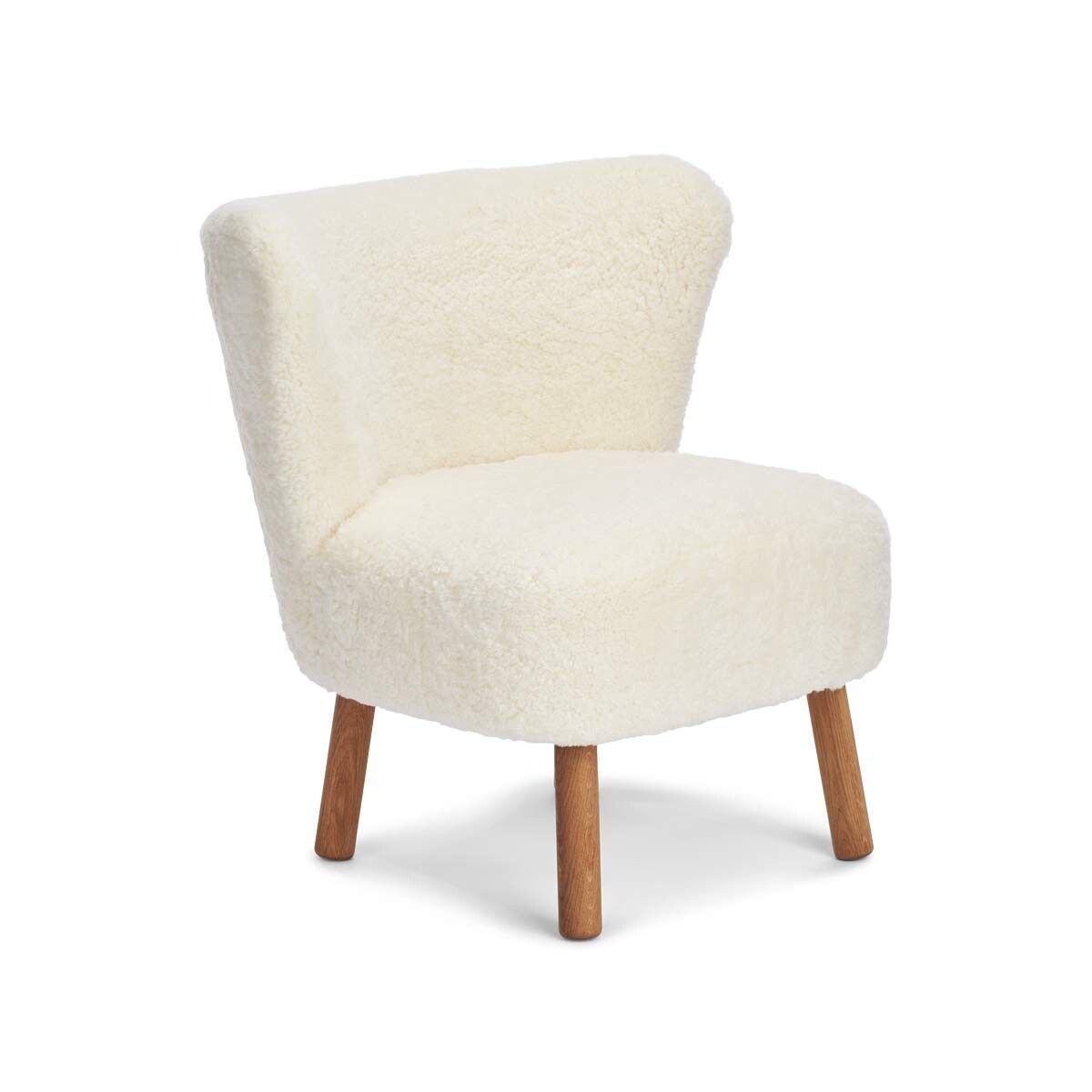 Natures Collection Emily Lounge Chair | Short Wool