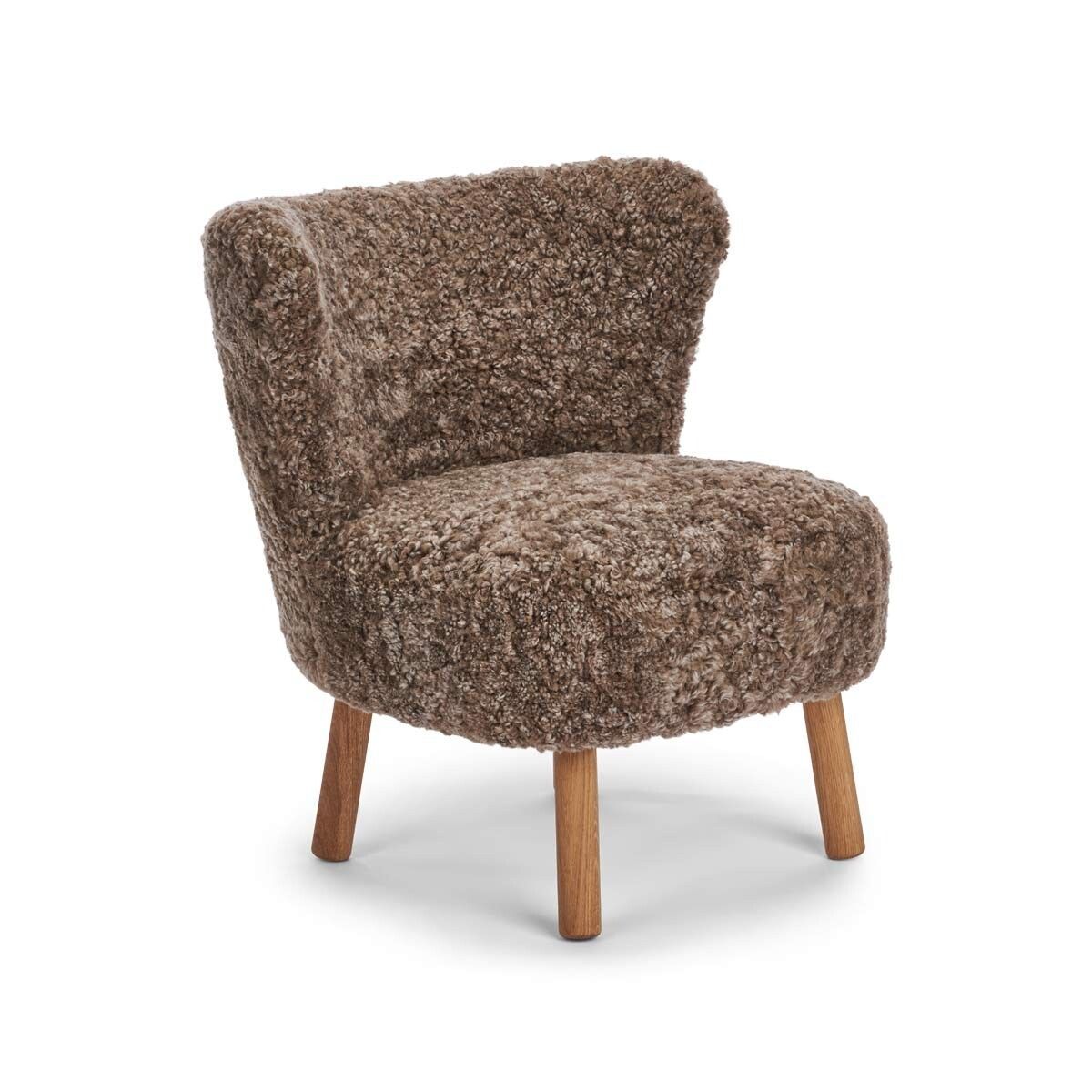 Natures Collection Emily Lounge Chair | Short Wool
