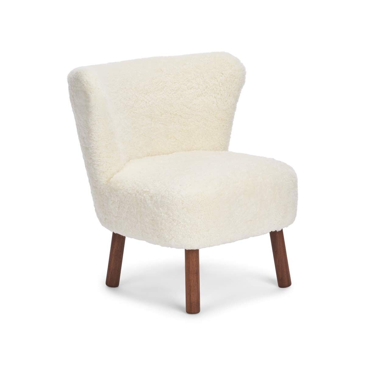 Natures Collection Emily Lounge Chair | Short Wool