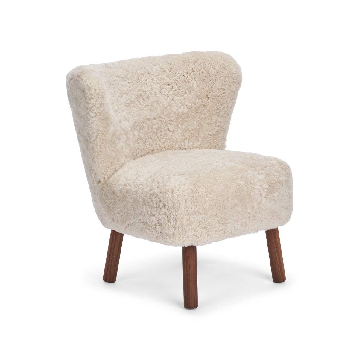 Natures Collection Emily Lounge Chair | Short Wool