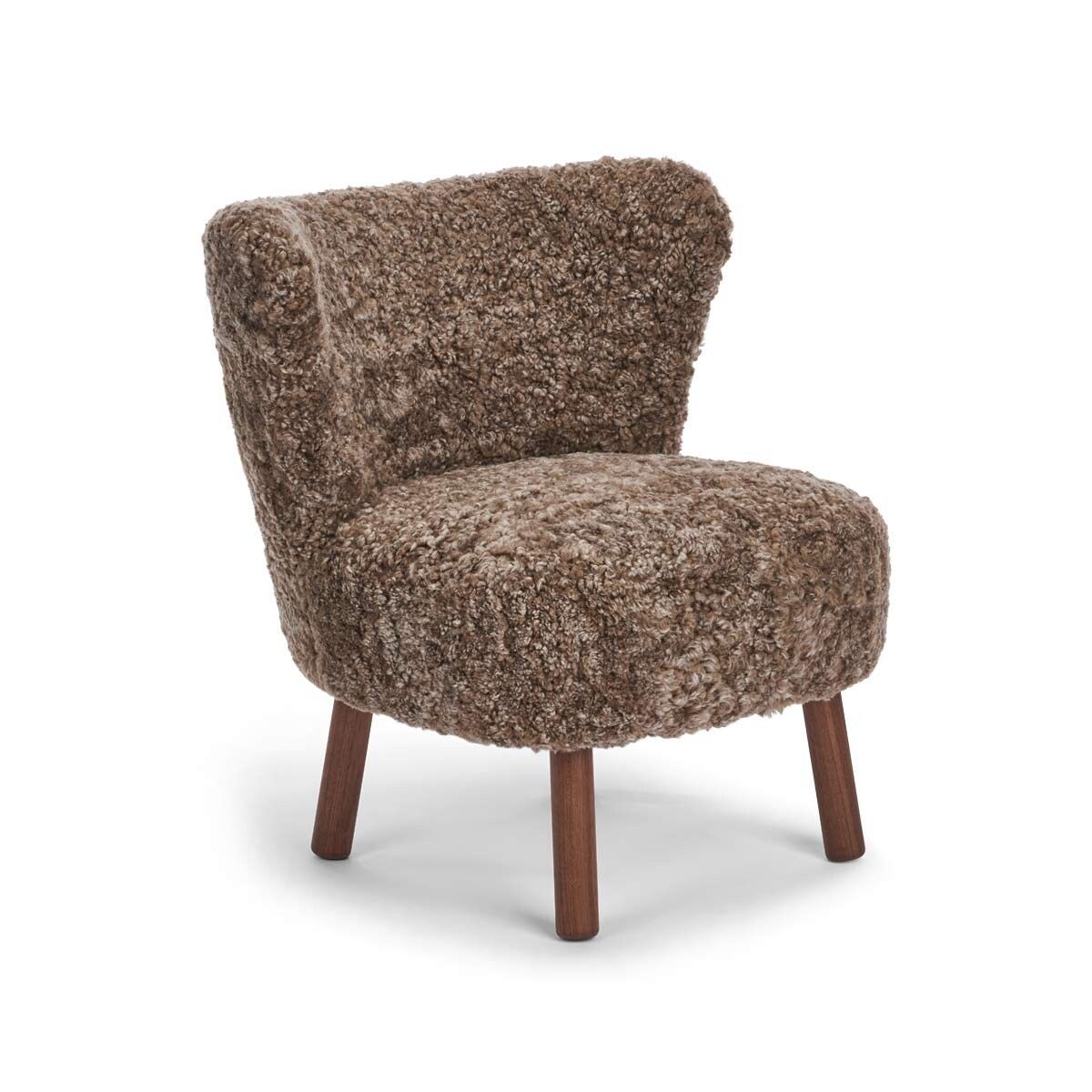 Natures Collection Emily Lounge Chair | Short Wool