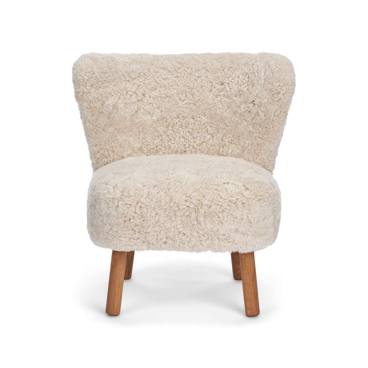 Natures Collection Emily Lounge Chair | Short Wool