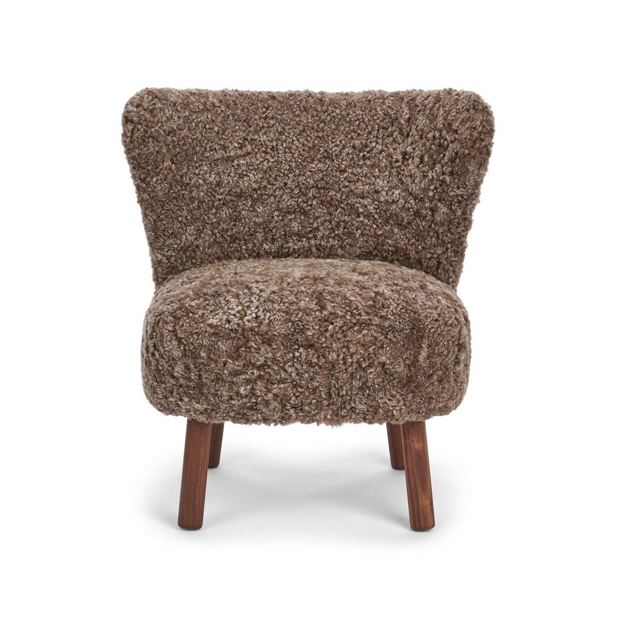 Natures Collection Emily Lounge Chair | Short Wool
