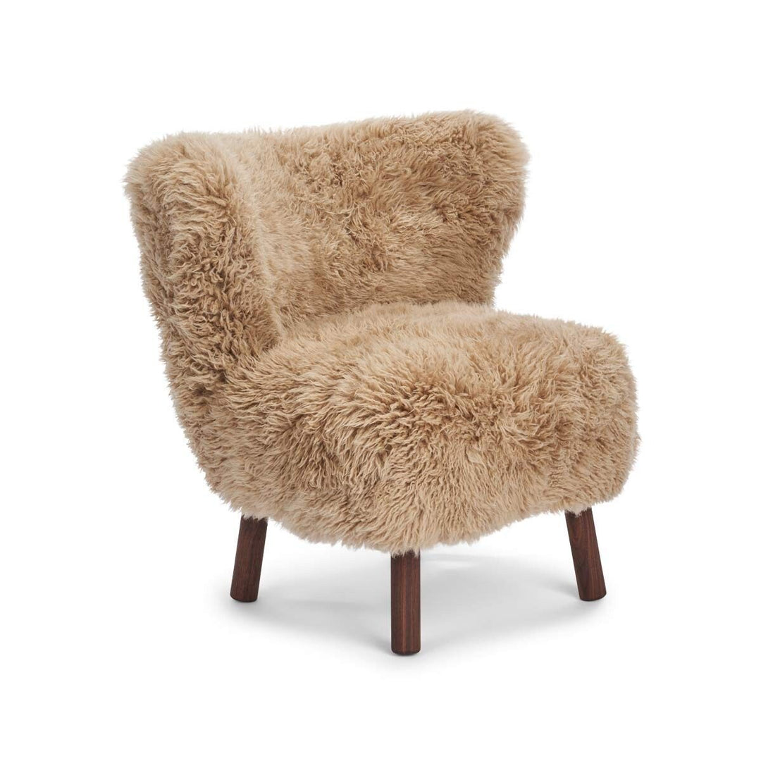 Natures Collection Emily Lounge Chair | Long Wool