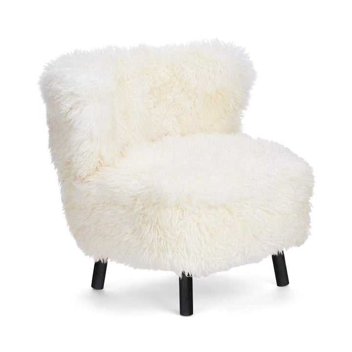Natures Collection Emily Lounge Chair | Long Wool