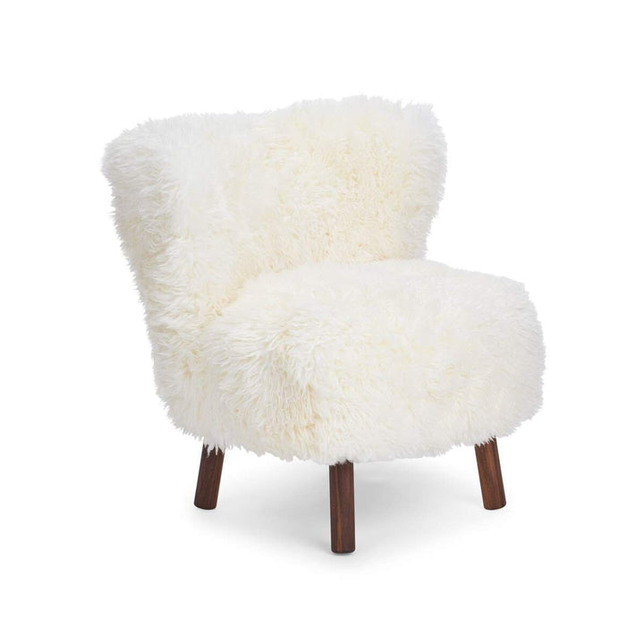 Natures Collection Emily Lounge Chair | Long Wool