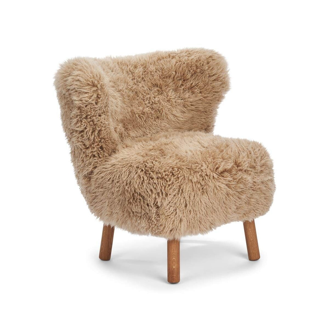 Natures Collection Emily Lounge Chair | Long Wool