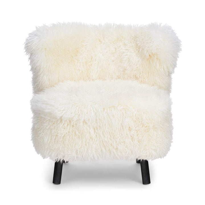 Natures Collection Emily Lounge Chair | Long Wool