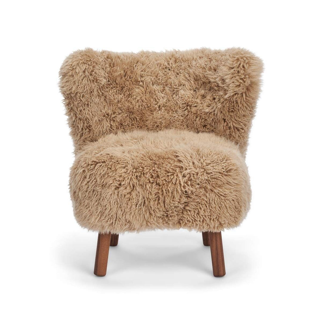 Natures Collection Emily Lounge Chair | Long Wool