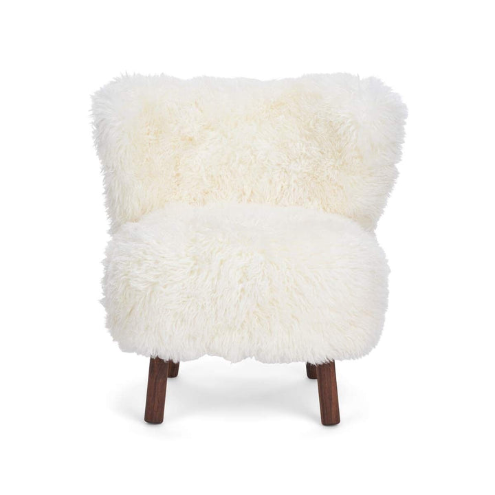 Natures Collection Emily Lounge Chair | Long Wool
