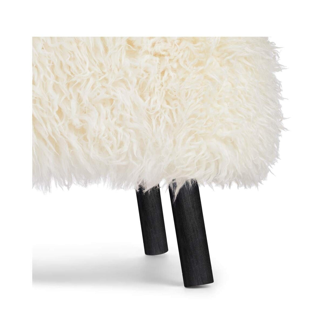 Natures Collection Emily Lounge Chair | Long Wool