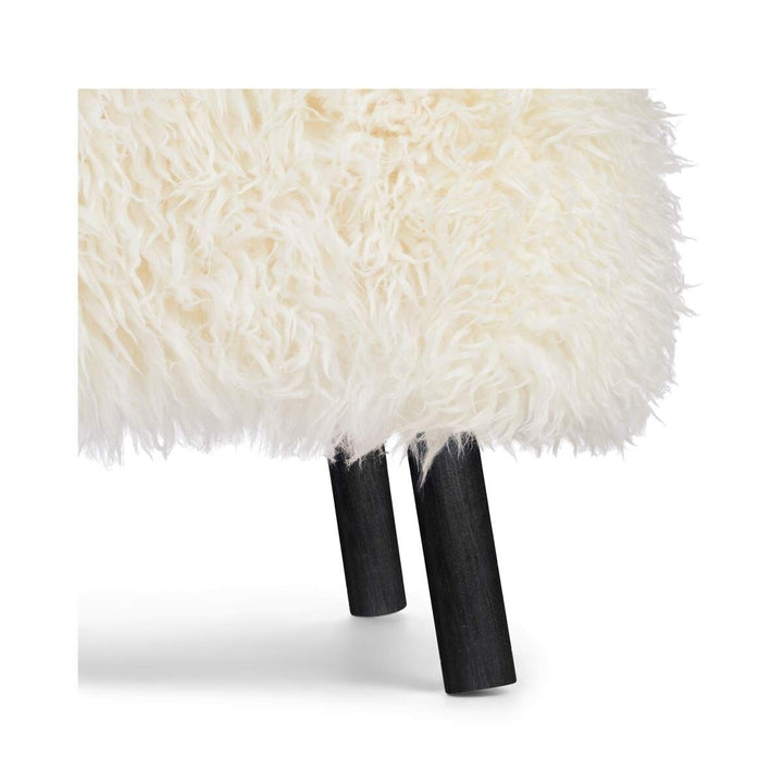 Natures Collection Emily Lounge Chair | Long Wool