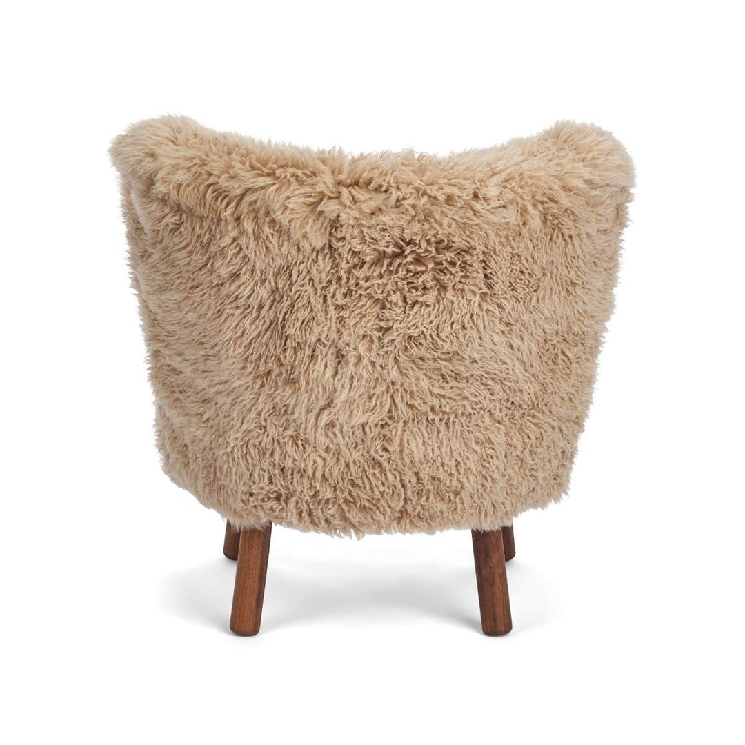 Natures Collection Emily Lounge Chair | Long Wool