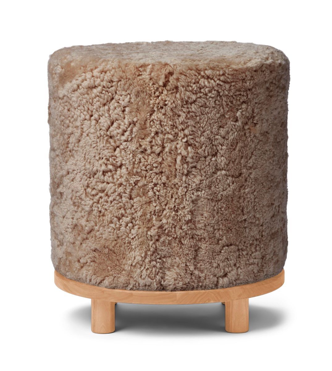Natures Collection Simon Stool | Short Wool