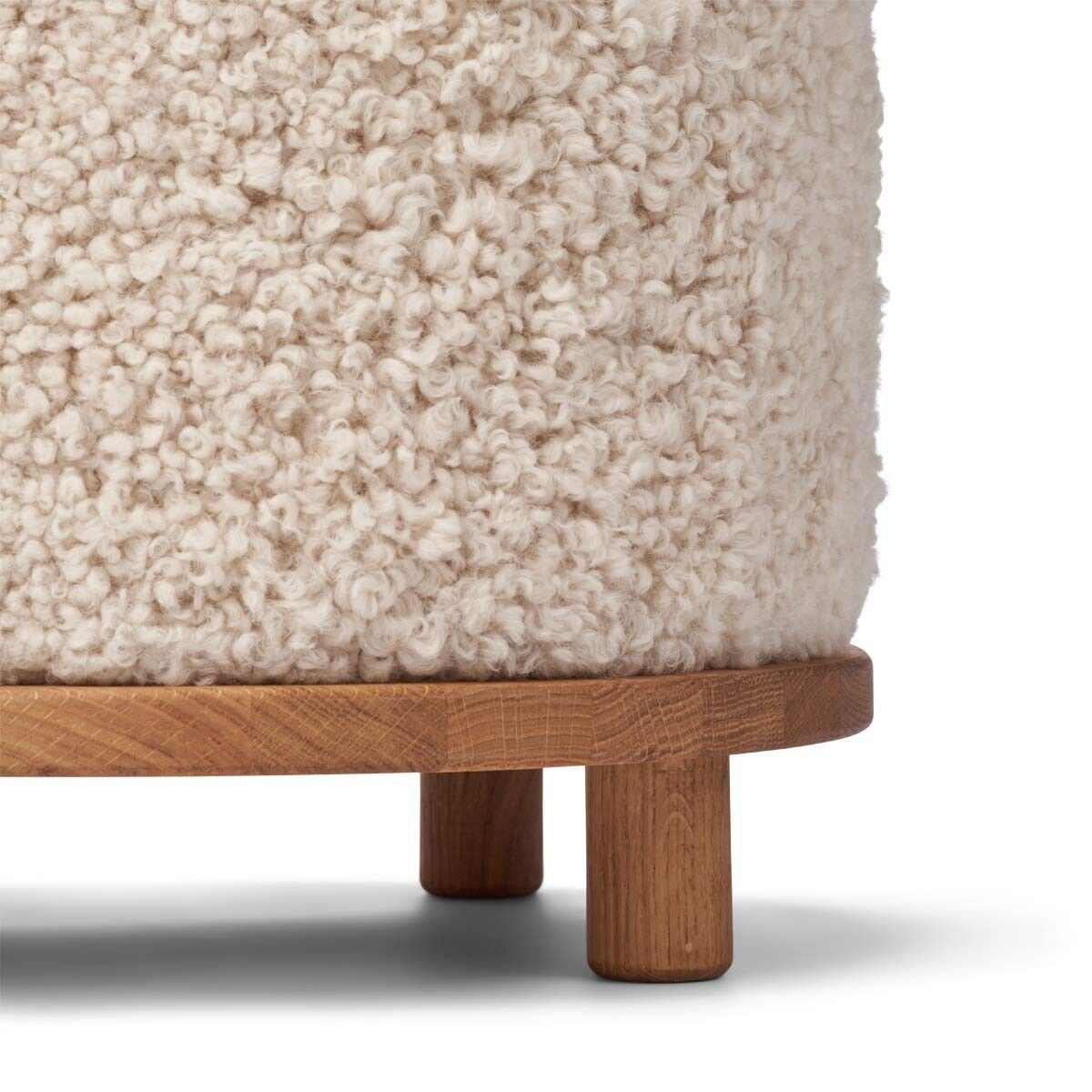 Natures Collection Simon Stool | Short Wool