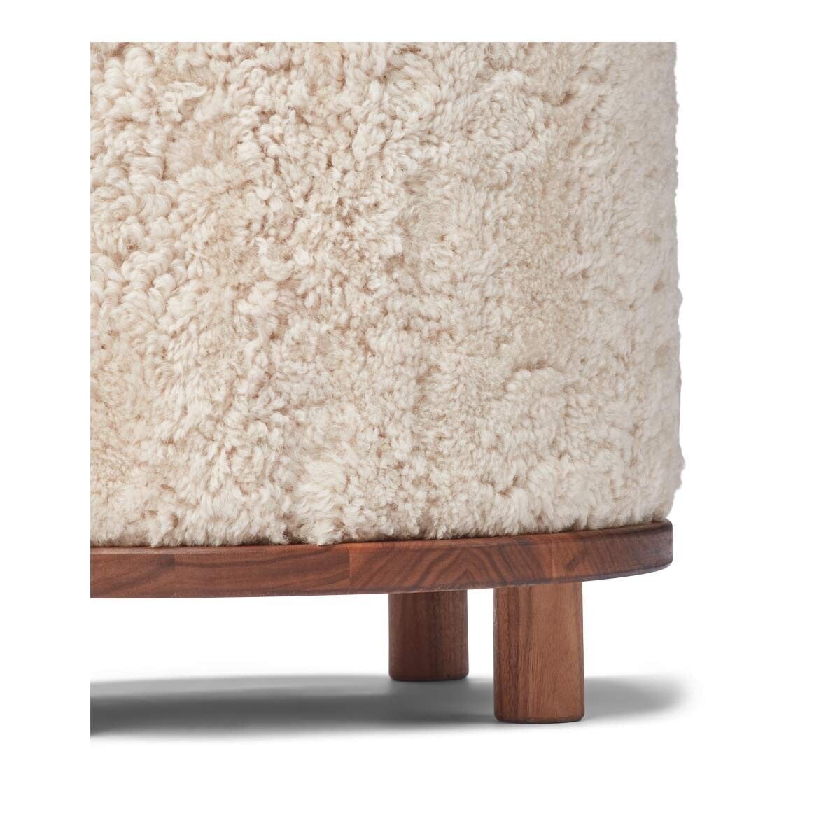 Natures Collection Simon Stool | Short Wool