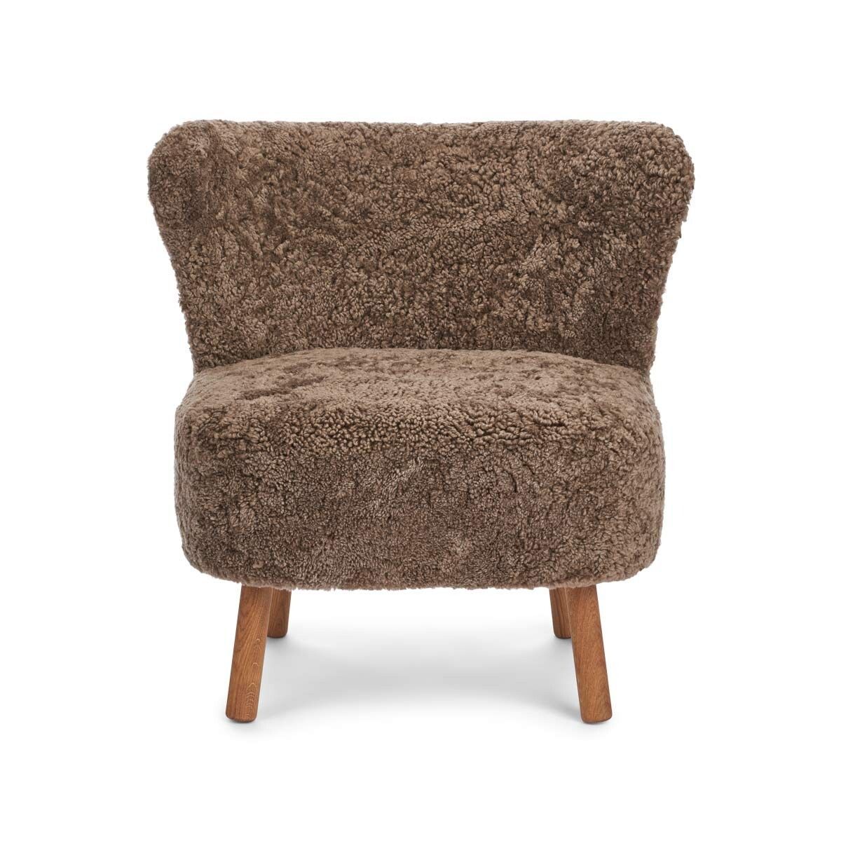 Natures Collection Emil Lounge Chair | Short Wool