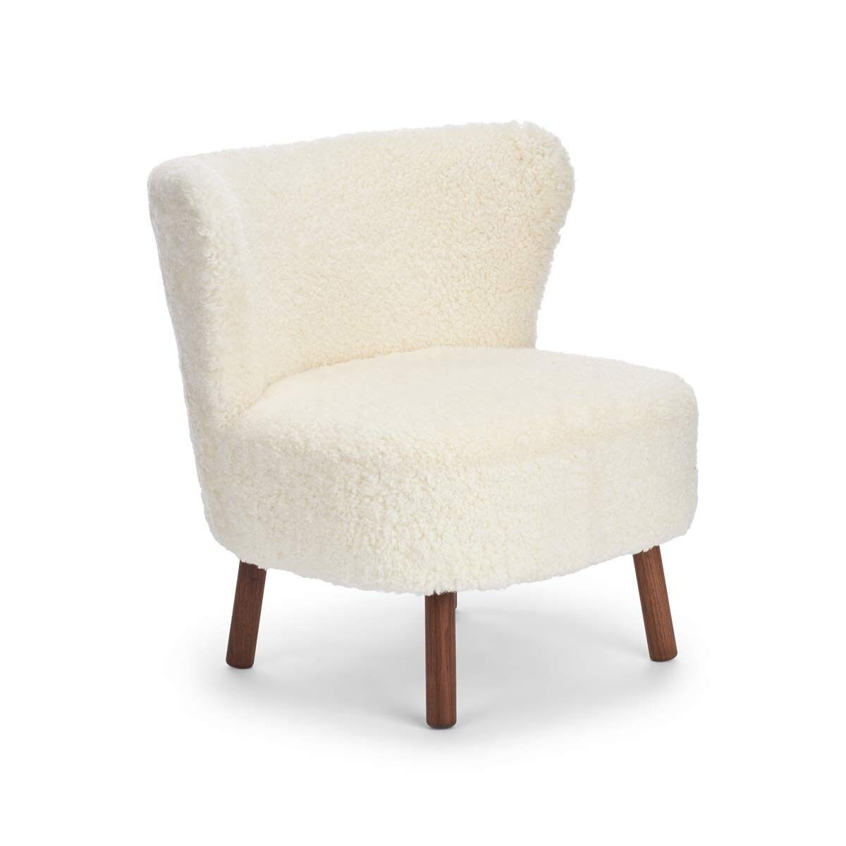 Natures Collection Emil Lounge Chair | Short Wool