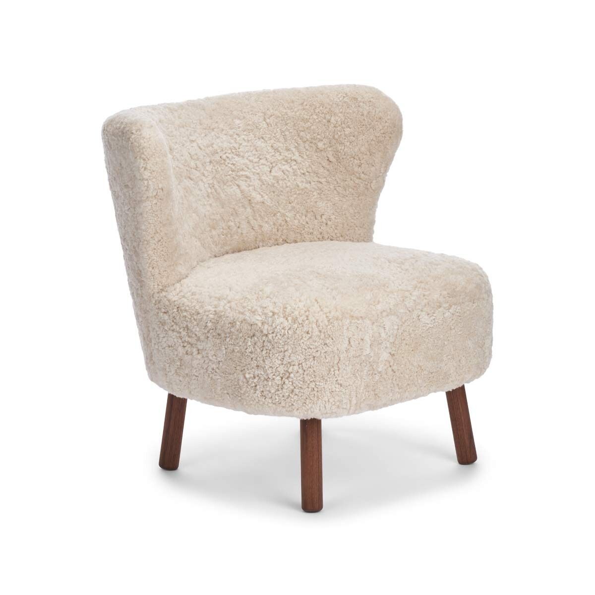 Natures Collection Emil Lounge Chair | Short Wool