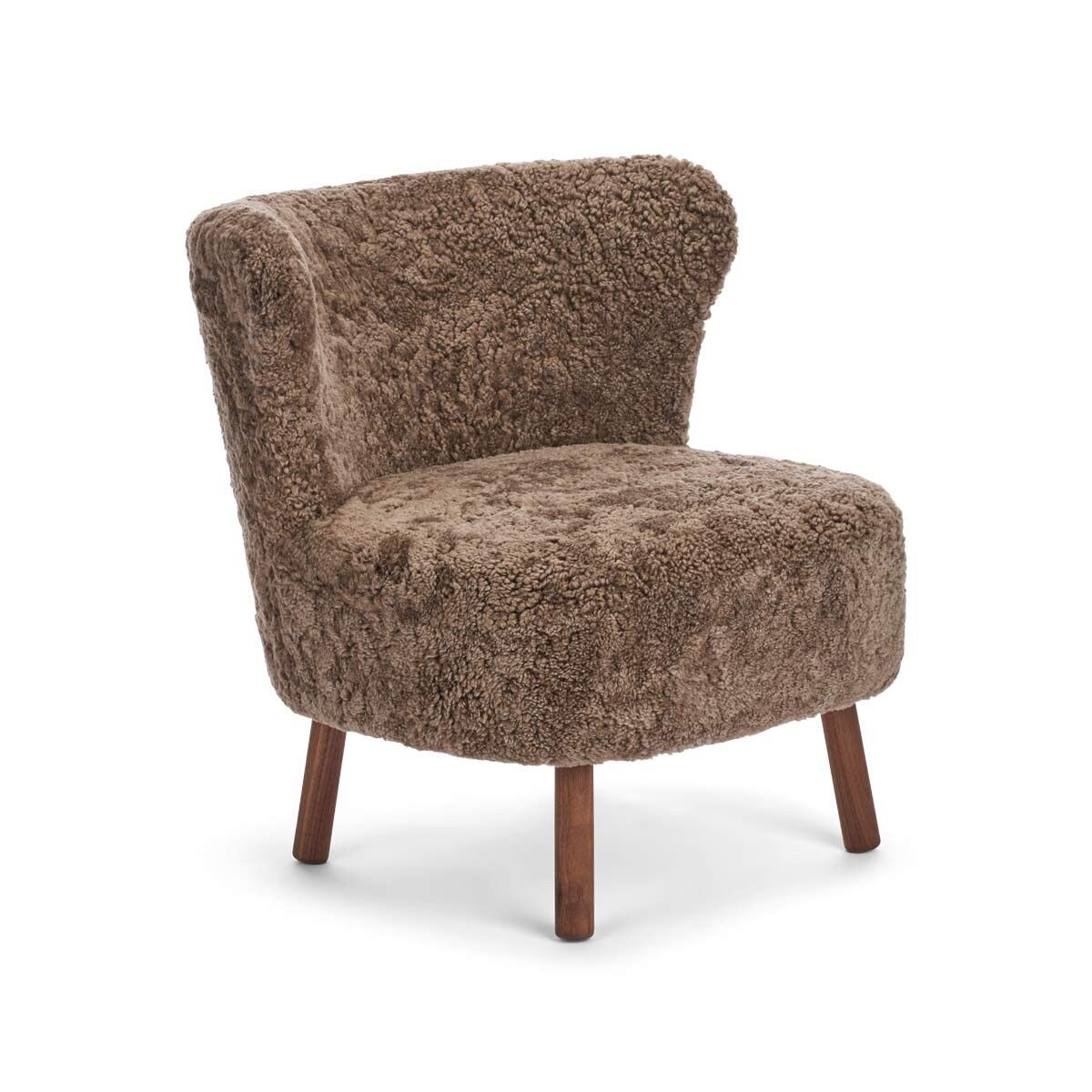 Natures Collection Emil Lounge Chair | Short Wool