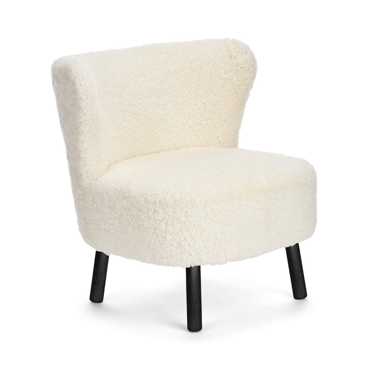 Natures Collection Emil Lounge Chair | Short Wool