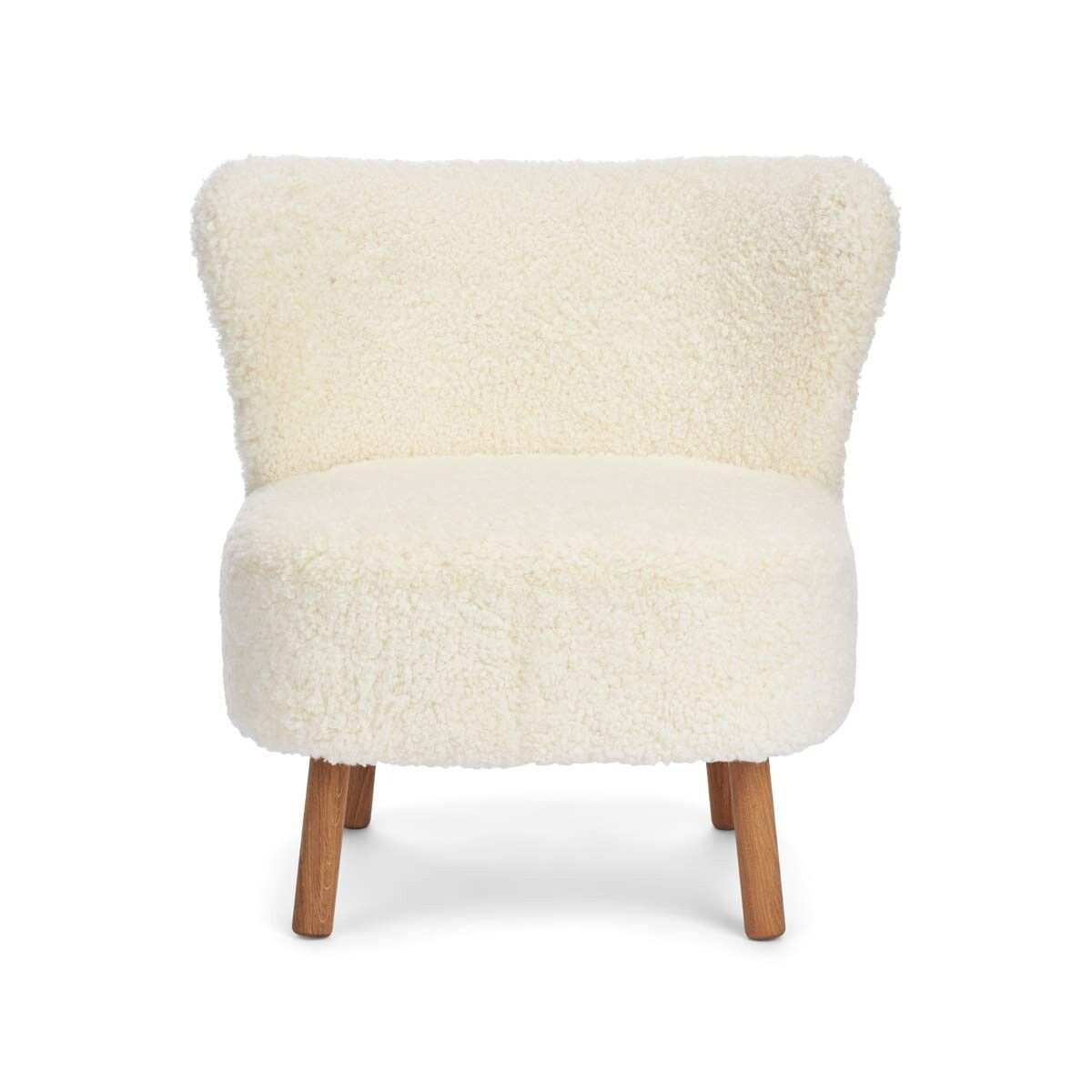 Natures Collection Emil Lounge Chair | Short Wool