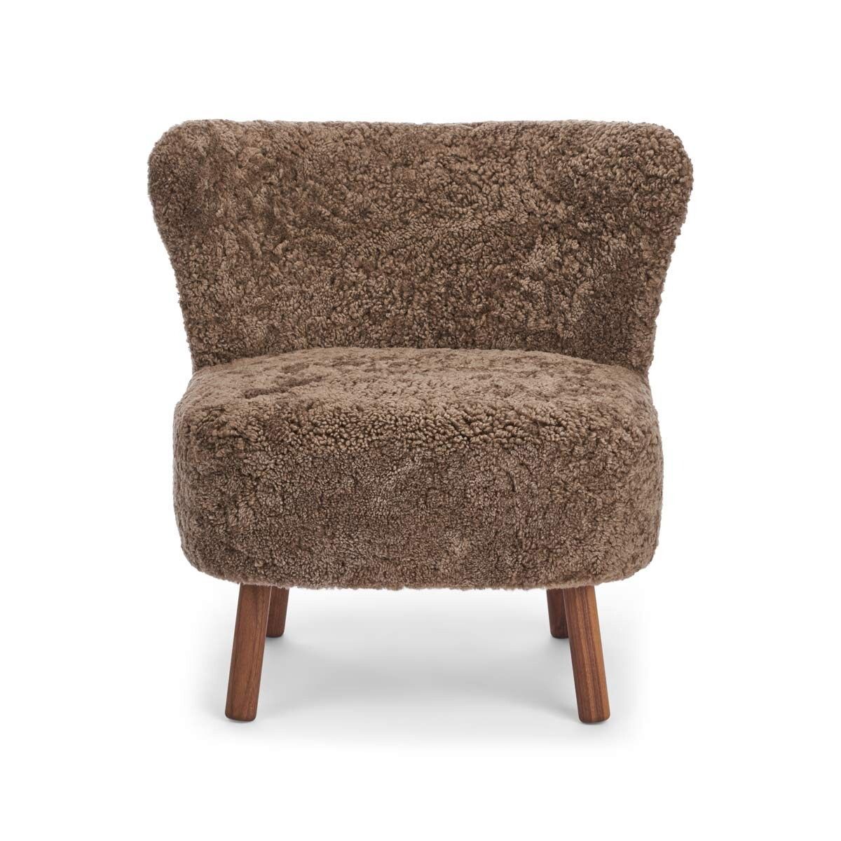 Natures Collection Emil Lounge Chair | Short Wool